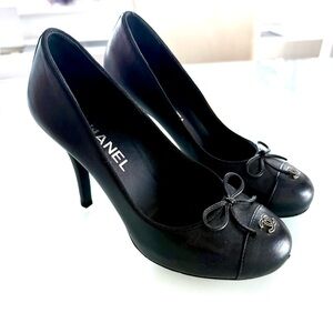 Chanel Black Women's Heels size 36.5